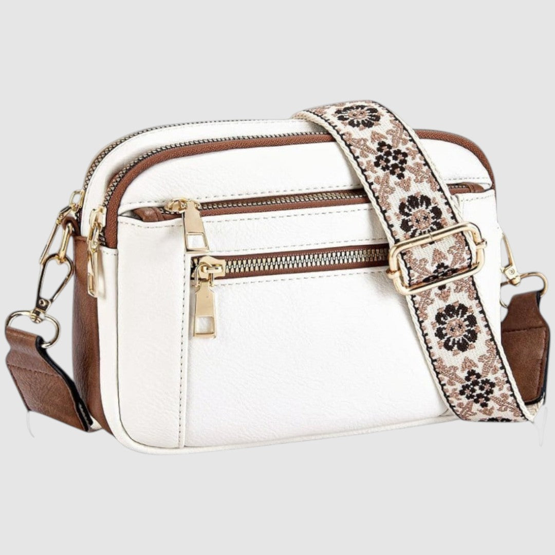 Bianco con marrone