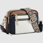 Beige con nero e marrone