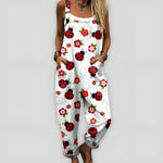 Bianco con coccinelle